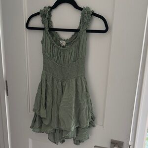 Urban Outfitters Sleeveless Green Dress for Kids